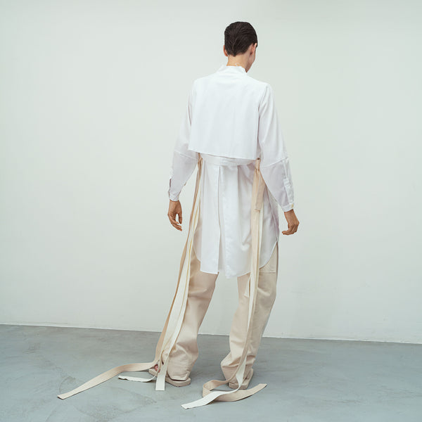 SOLO | ORGANIC COTTON LONG POCKET TROUSER