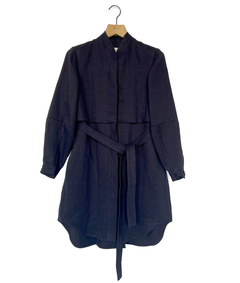 TOGETHERNESS | INDIGO HEMP DENIM COAT